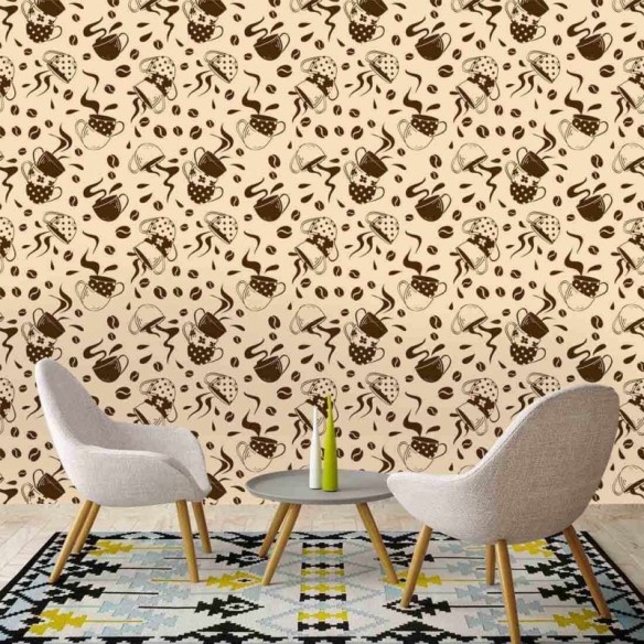 Papel de Parede Adesivo Café Cozinha 272460105
