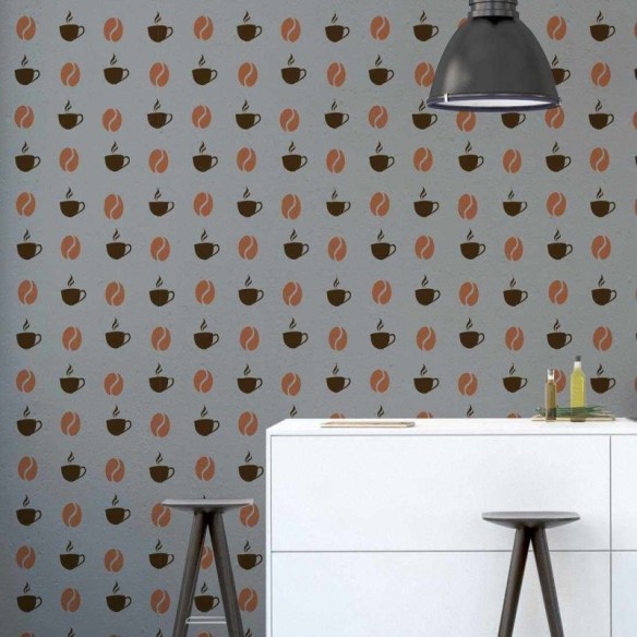 Papel de Parede Adesivo Café Cozinha 27293910