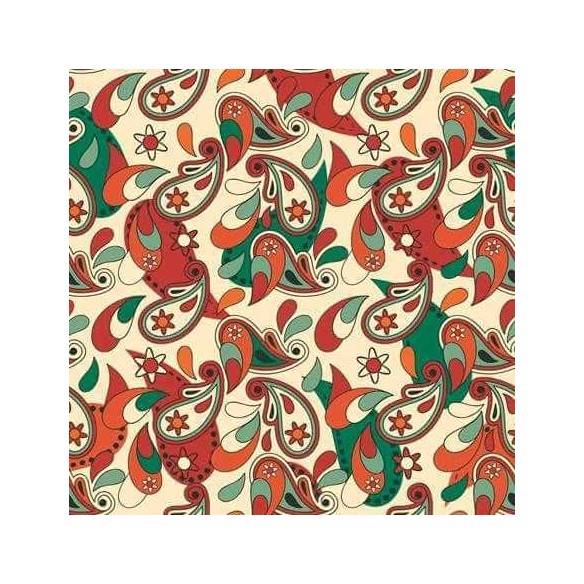 Papel de Parede Adesivo  Indiano 901