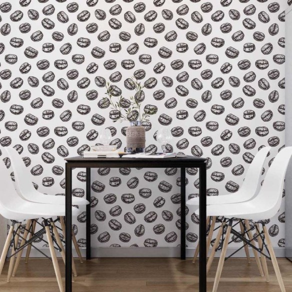Papel de Parede Adesivo Café N3323