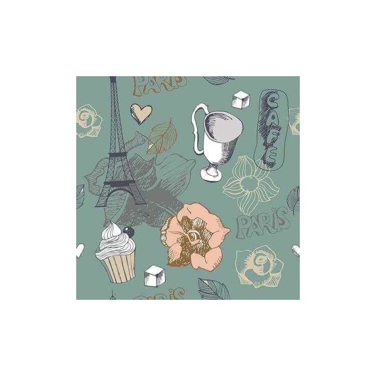 Papel de Parede Adesivo Café Paris 212794573