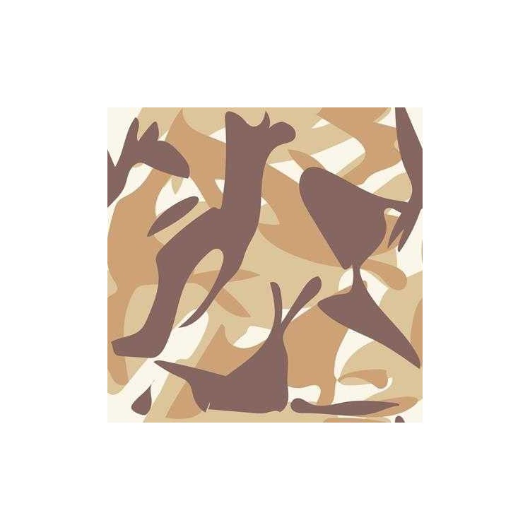 Papel de Parede Adesivo Camuflado Militar 27481
