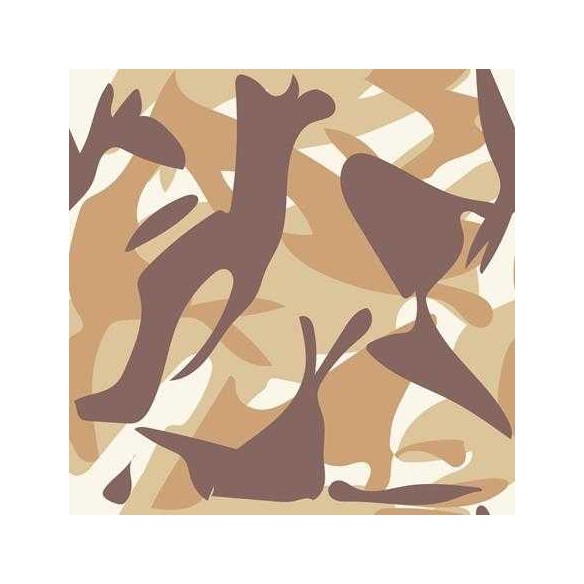 Papel de Parede Adesivo Camuflado Militar 27481