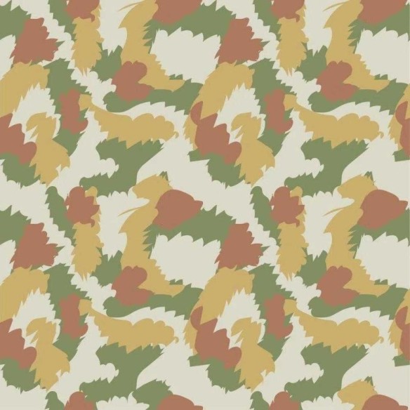 Papel de Parede Adesivo Camuflado Militar 32141
