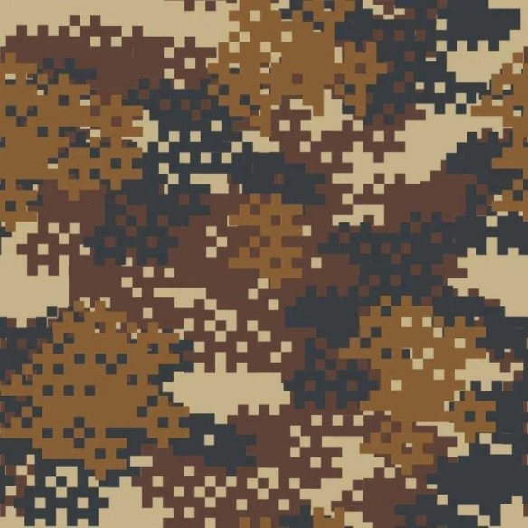 Papel de Parede Adesivo Camuflado Militar 35614