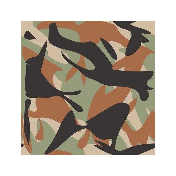 Papel de Parede Adesivo Camuflado Militar 74589