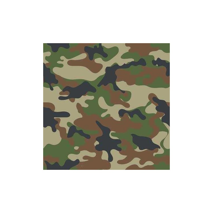 Papel de Parede Adesivo Camuflado Militar 98741