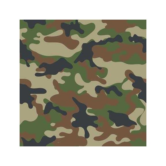 Papel de Parede Adesivo Camuflado Militar 98741