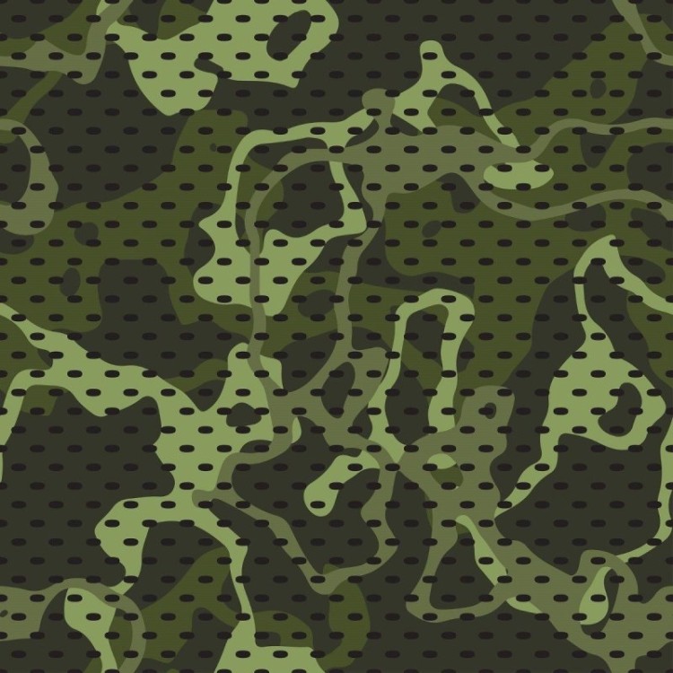 Papel de Parede Adesivo Camuflado Militar Jovem...