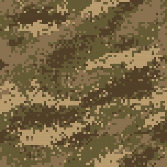 Papel de Parede Adesivo Camuflado Militar Jovem N016075