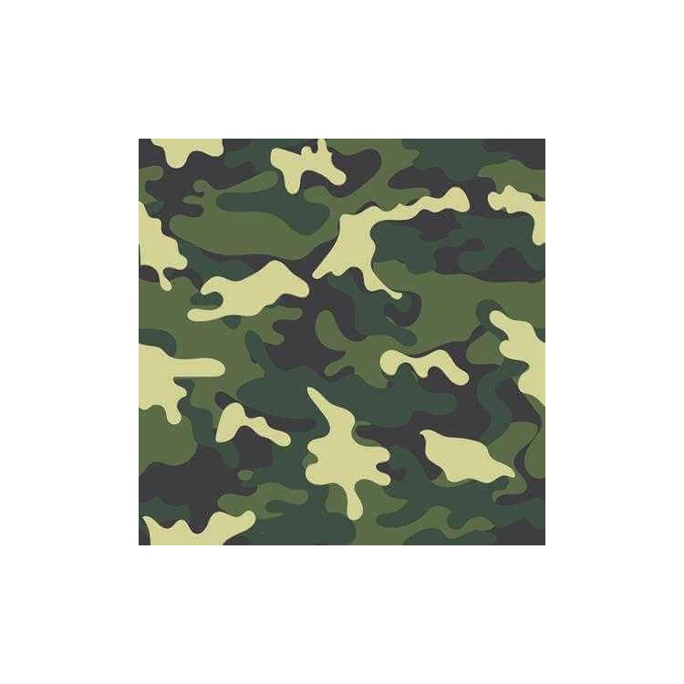 Papel de Parede Adesivo Camuflado Militar Verde...