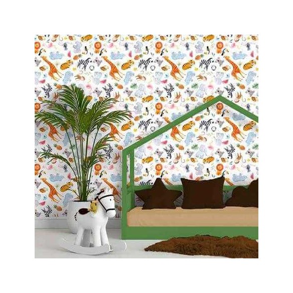 Papel de Parede Adesivo  Infantil  N308