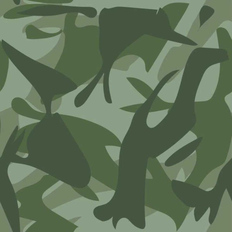 Papel de Parede Adesivo Camuflado Militar Verde...