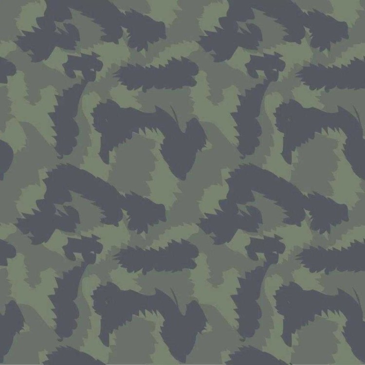 Papel de Parede Adesivo Camuflado Militar Verde...