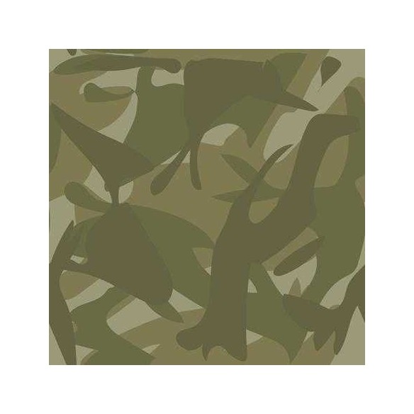 Papel de Parede Adesivo Camuflado Militar Verde 69854