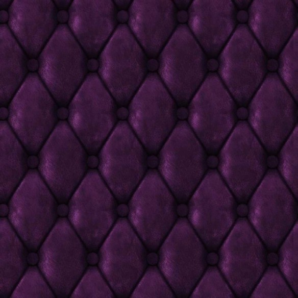 Papel de Parede Adesivo Capitone Roxo 0146r