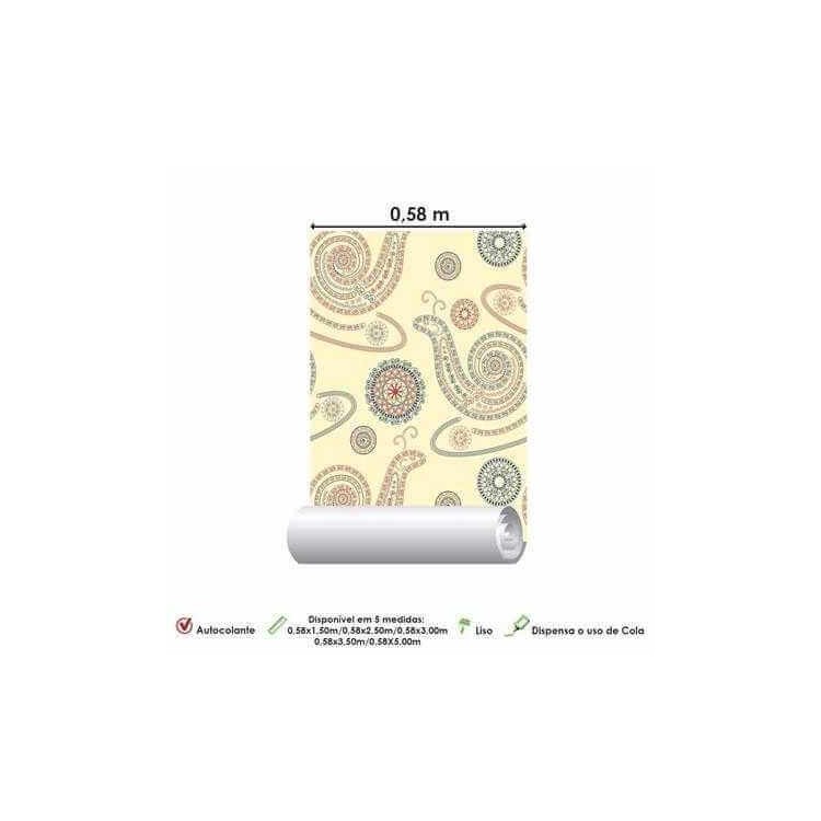 Papel de Parede Adesivo Caracol 1274