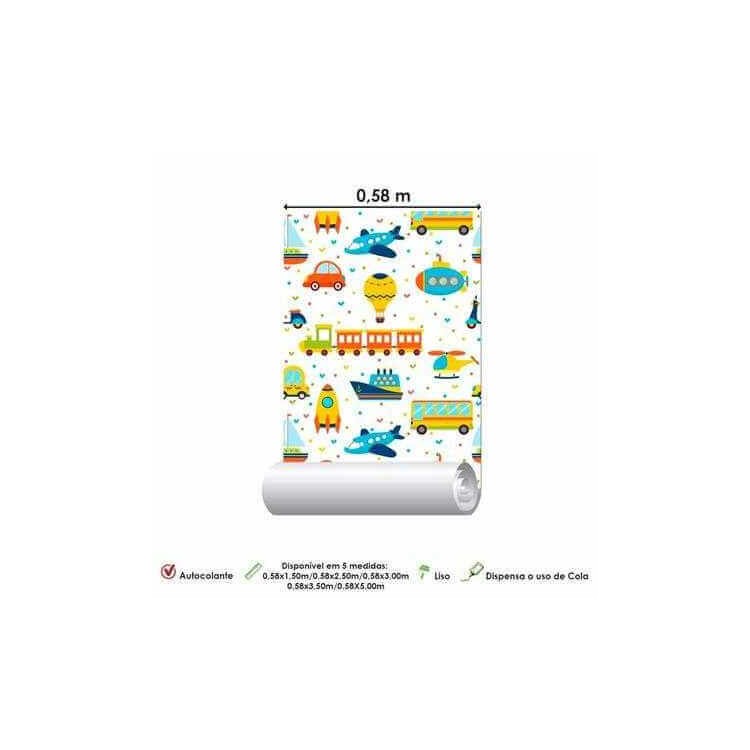 Papel de Parede Adesivo Carro Moto 485463118