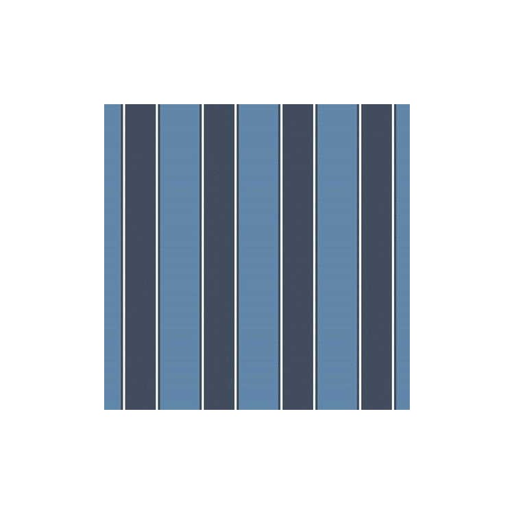 Papel de Parede Adesivo  Listrado Azul 586