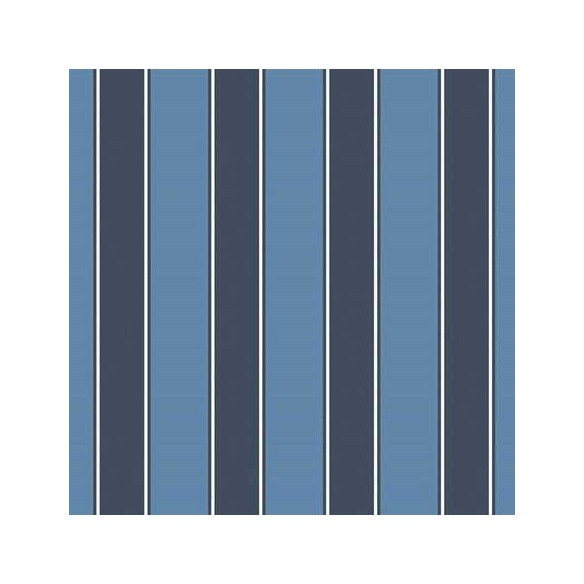 Papel de Parede Adesivo  Listrado Azul 586