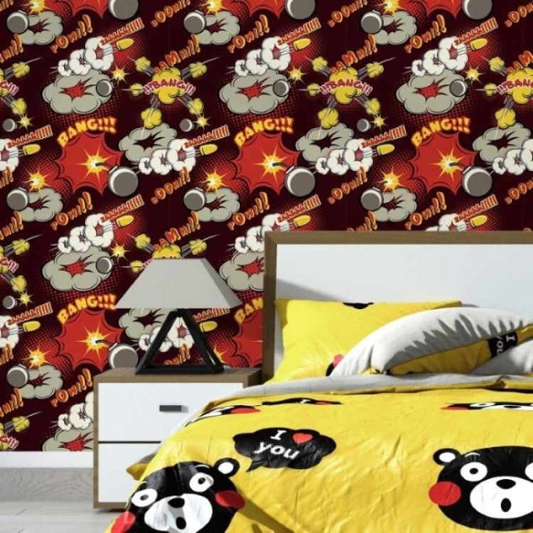 Papel de Parede Adesivo Cartoon N013069