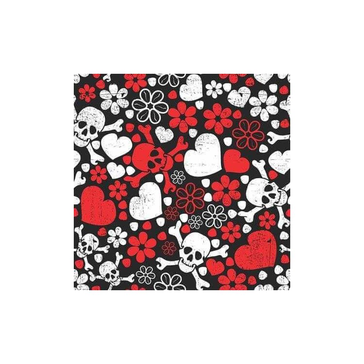 Papel de Parede Adesivo Caveira 77326186