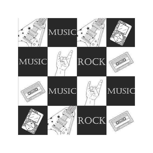 Papel de Parede Adesivo  Música Rock 19250