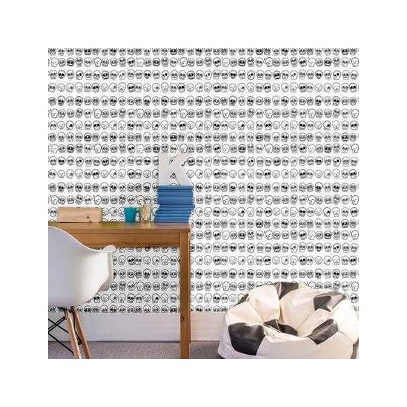 Papel de Parede Adesivo Caveiras  235924951