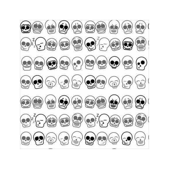 Papel de Parede Adesivo Caveiras  235924951