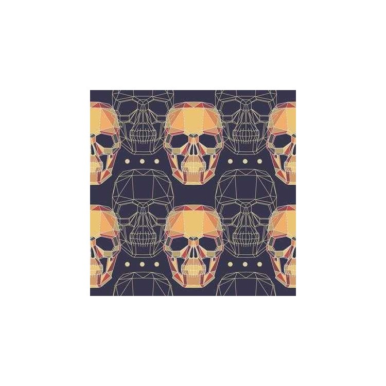 Papel de Parede Adesivo Caveiras 3D 137113853