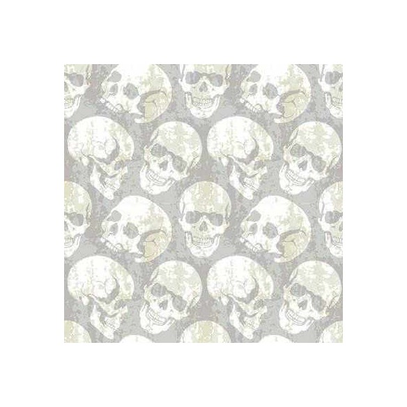 Papel de Parede Adesivo Caveiras 802