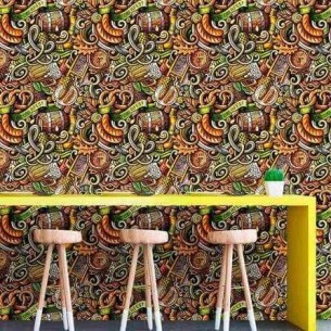 Papel de Parede Adesivo...