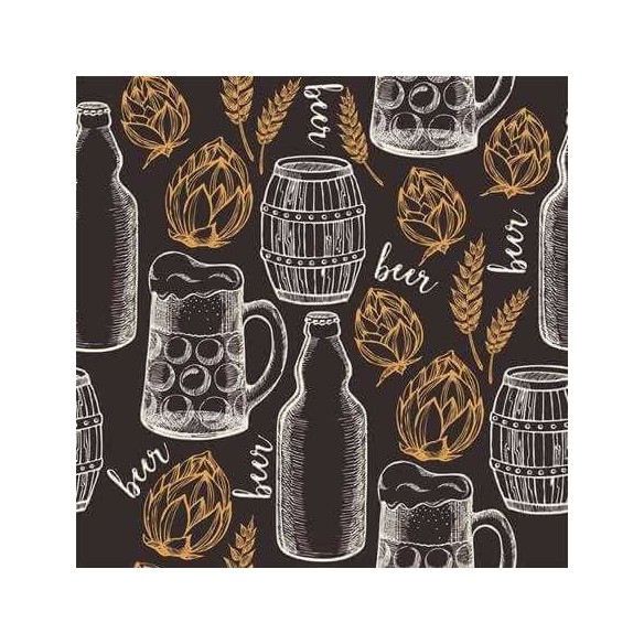Papel de Parede Adesivo Cerveja Cozinha Jovem 391993327
