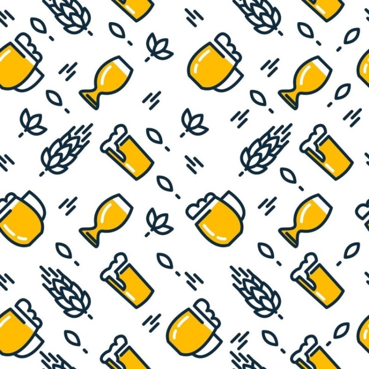 Papel de Parede Adesivo Cerveja N013040