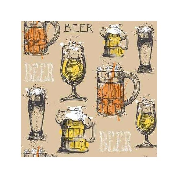 Papel de Parede Adesivo Cerveja N19313