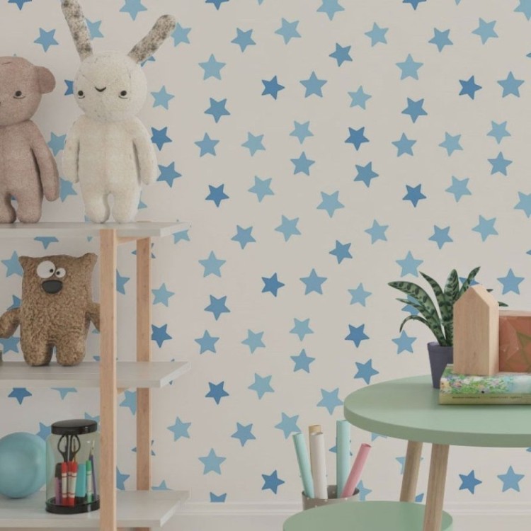Papel de Parede Adesivo Céu Estrelado N019074