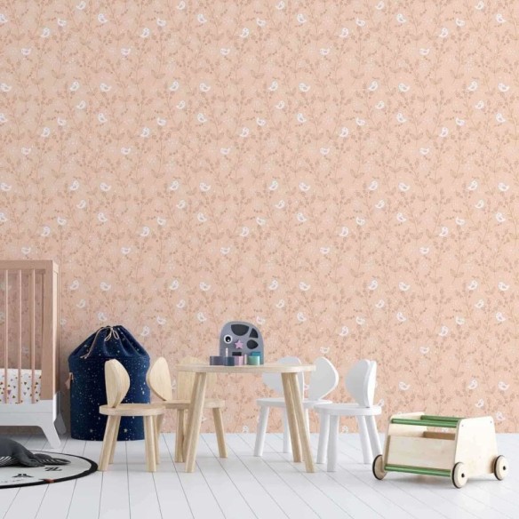 Papel de Parede Adesivo  Pássaros  66519256