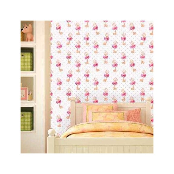 Papel de Parede Adesivo Chave Laço 361875047