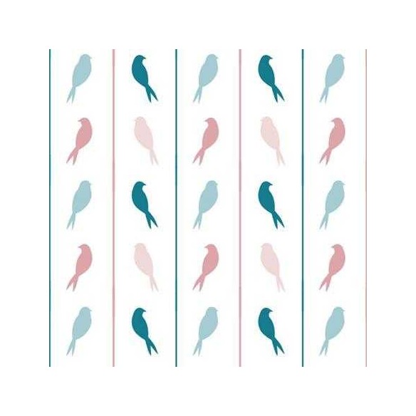 Papel de Parede Adesivo  Pássaros  N1801213