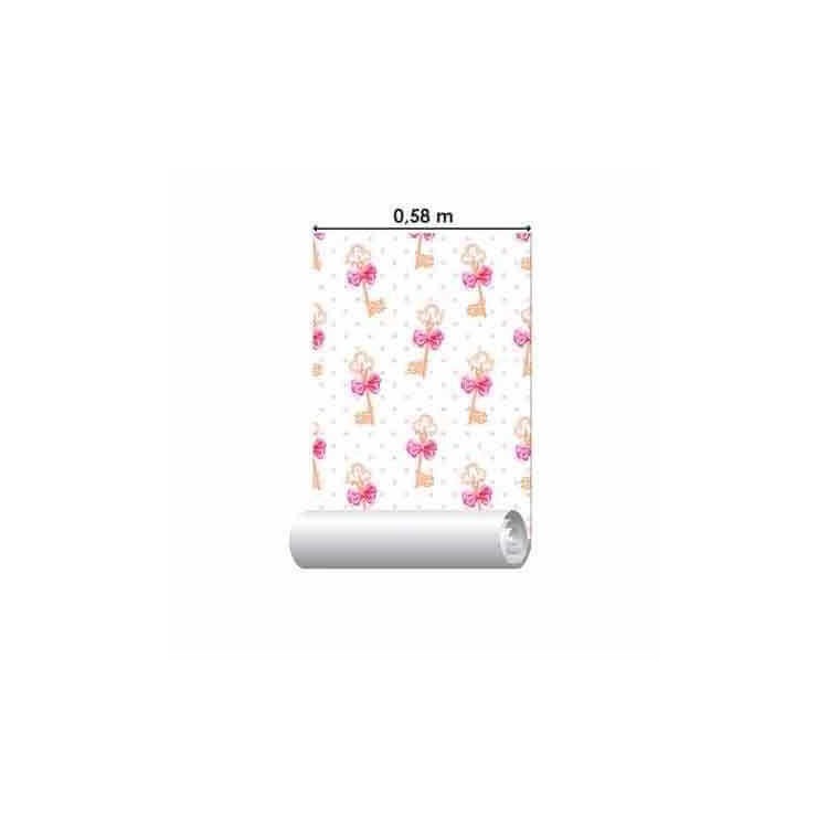 Papel de Parede Adesivo Chave Laço 361875047
