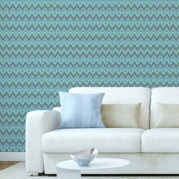 Papel de Parede Adesivo Chevron 883999305