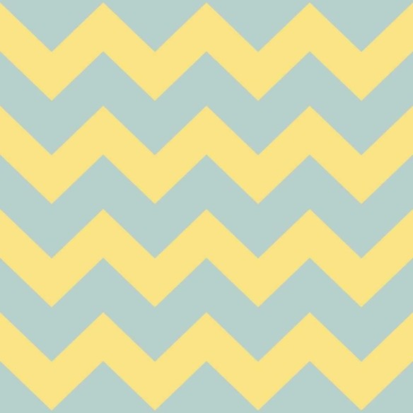 Papel de Parede Adesivo Chevron Amarelo e Azul N06202