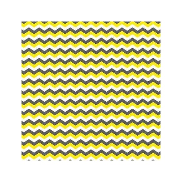 Papel de Parede Adesivo Chevron Amarelo e Cinza 2548241066