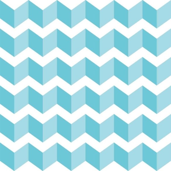 Papel de Parede Adesivo Chevron Azul e Branco N06138