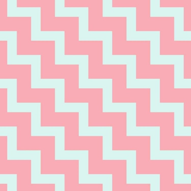 Papel de Parede Adesivo Chevron Azul e Rosa N06198