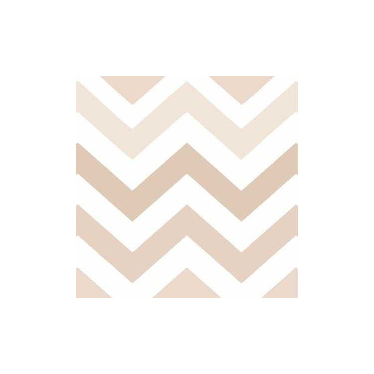 Papel de Parede Adesivo Chevron Bebê Bege 54232