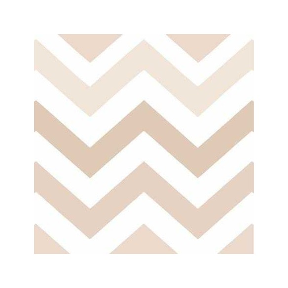 Papel de Parede Adesivo Chevron Bebê Bege 54232