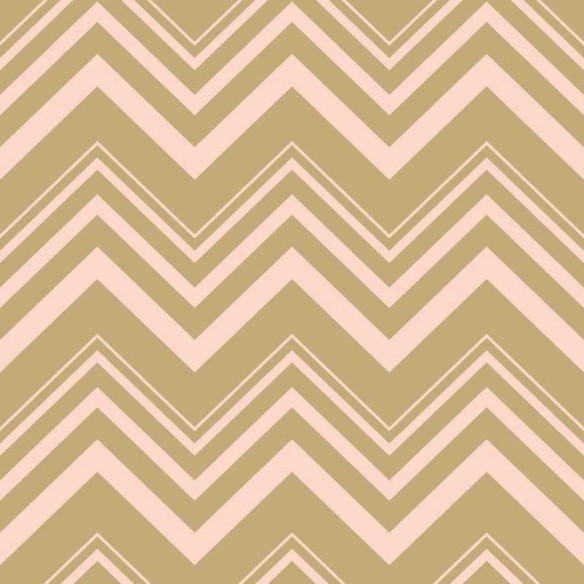 Papel de Parede Adesivo Chevron Bege e Rosa N06199