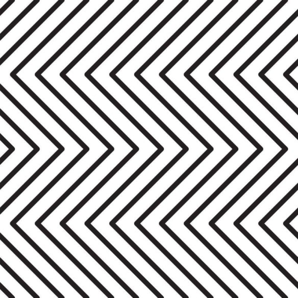 Papel de Parede Adesivo Chevron Branco e Preto N018014