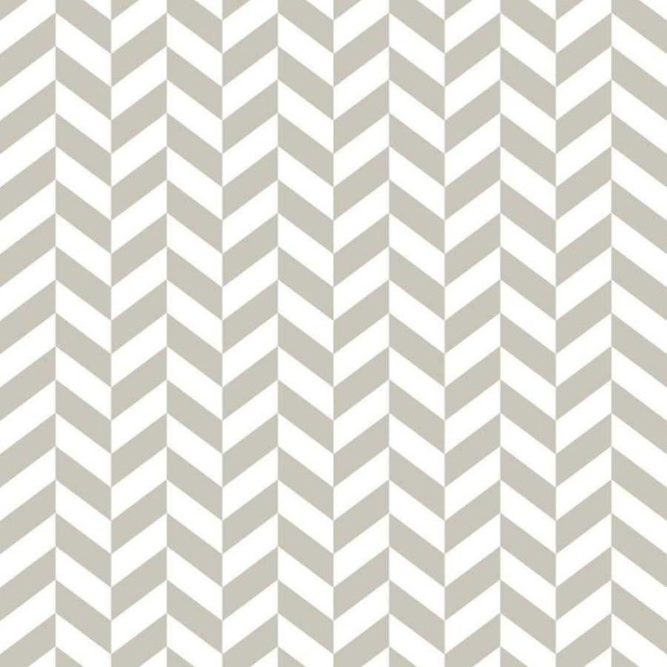 Papel de Parede Adesivo Chevron Cinza e Branco...